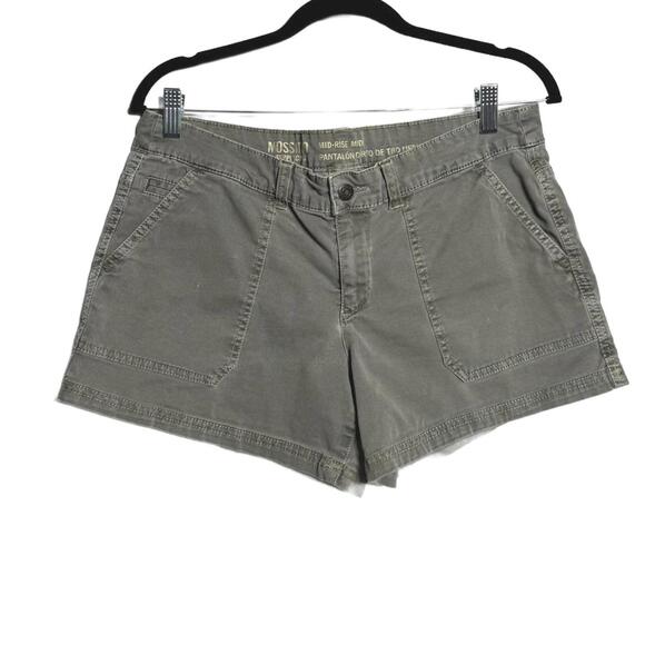Mossimo Supply Co. Pants - Y2K Grunge 2000s Green Cargo Short Shorts